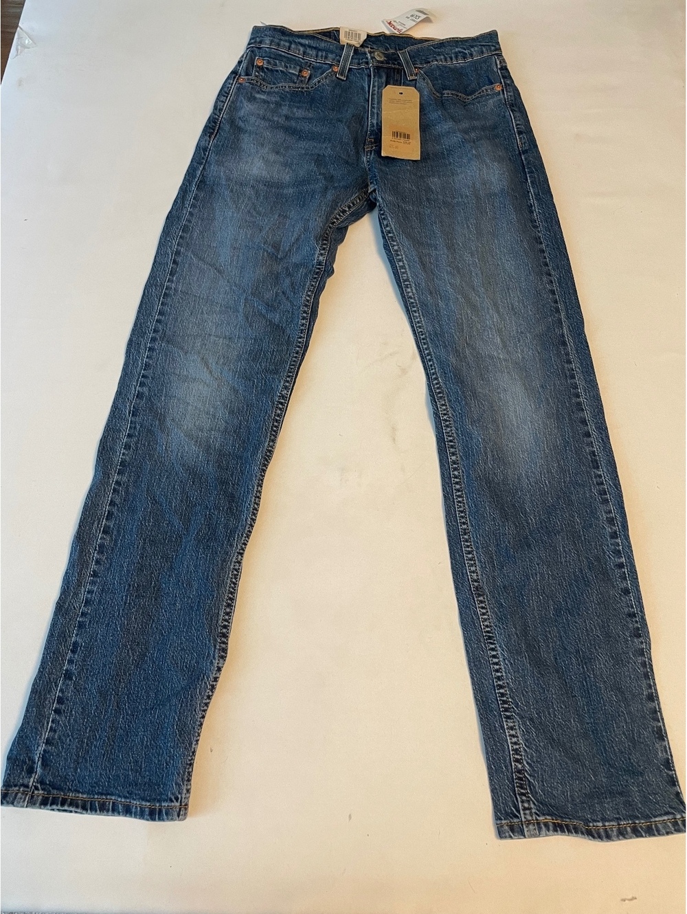 Levi's 505 Regular Stretch Straight Leg Jeans W28 L32